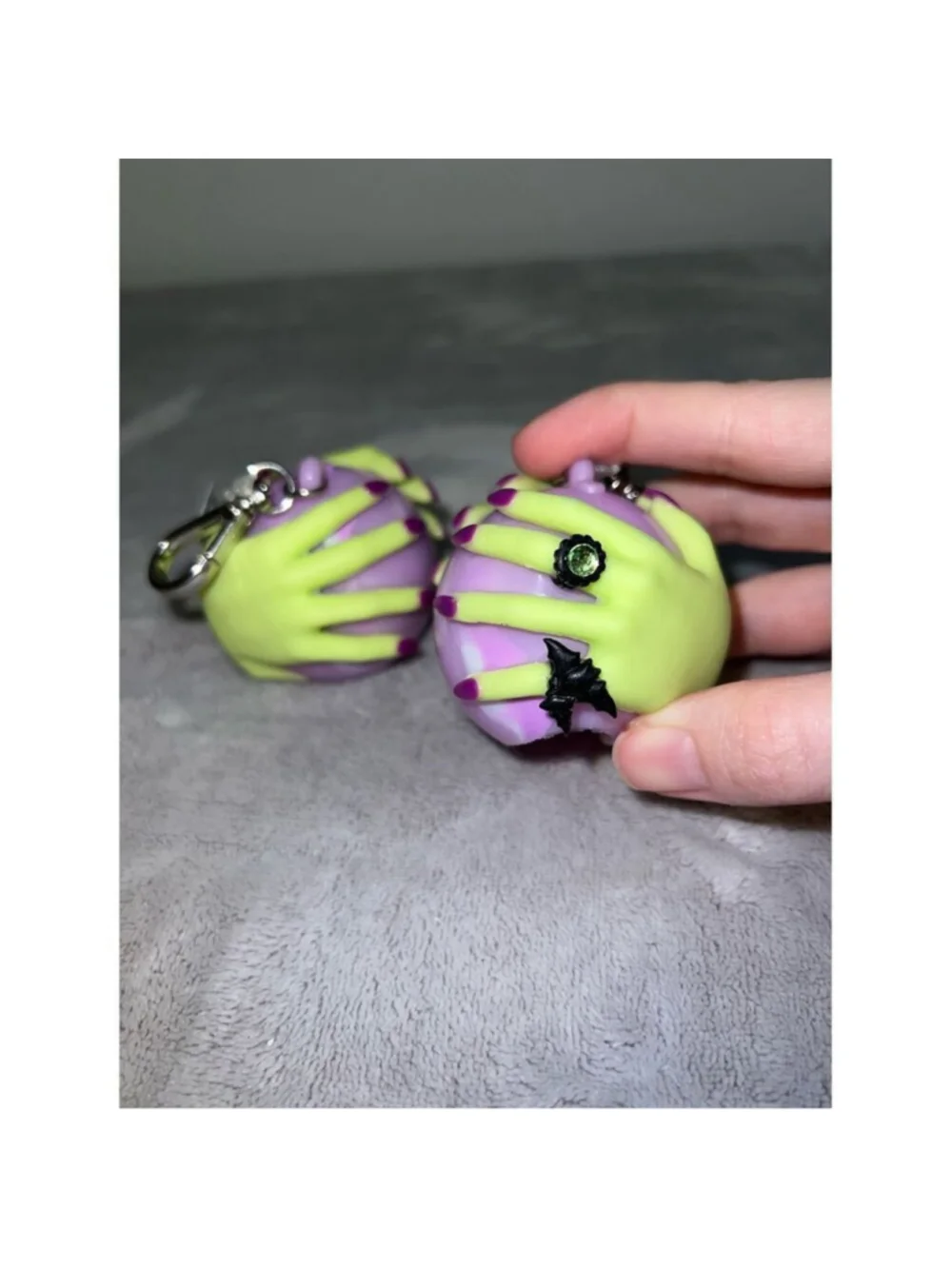 NEW! Lot of 2 Bath & Body Works Halloween 2023 LED Crystal Ball Pocket Bac